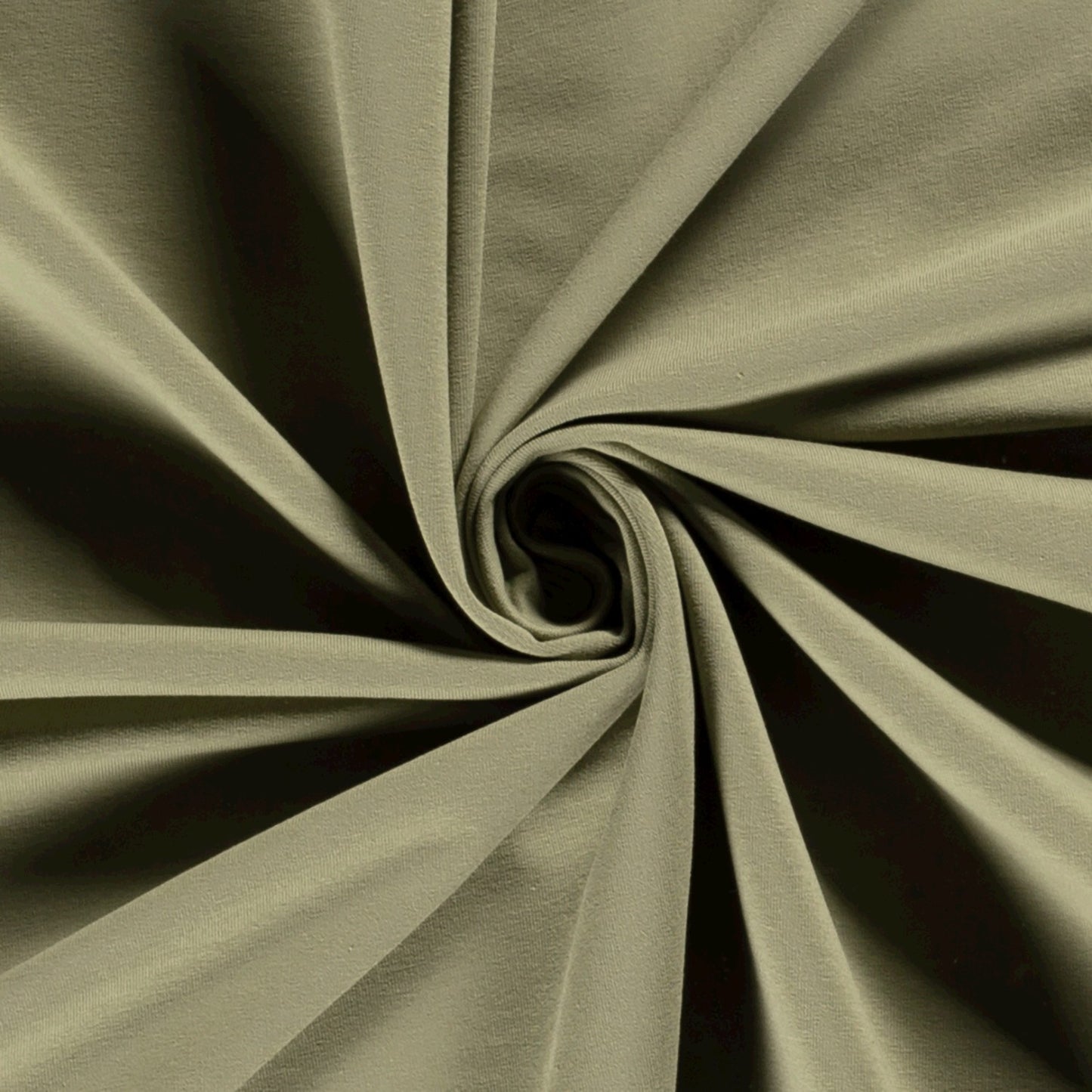 French Terry Olivgrün