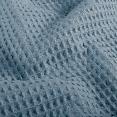 Baumwollwaffel Himmelblau