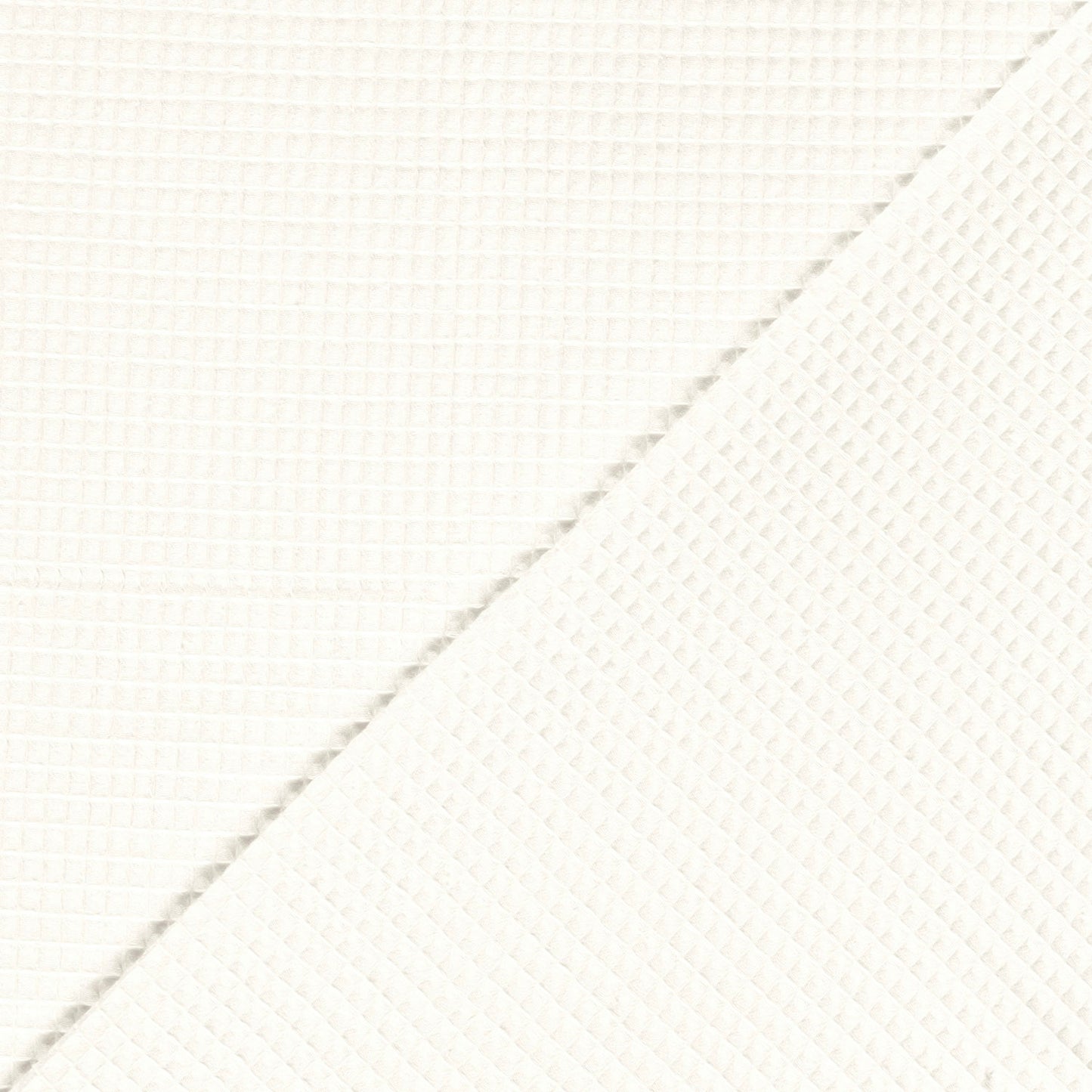 Baumwollwaffel, cremeweiß