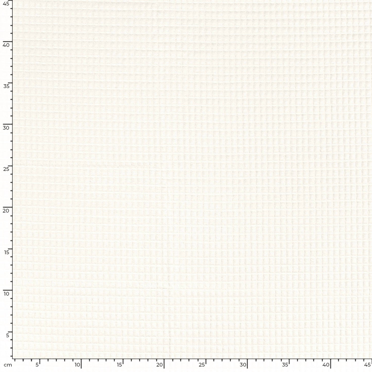 Baumwollwaffel, cremeweiß