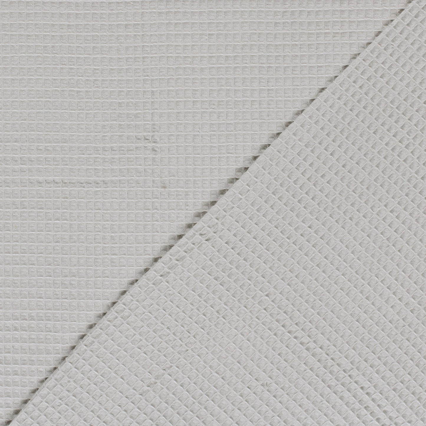 Baumwollwaffel, Hellgrau