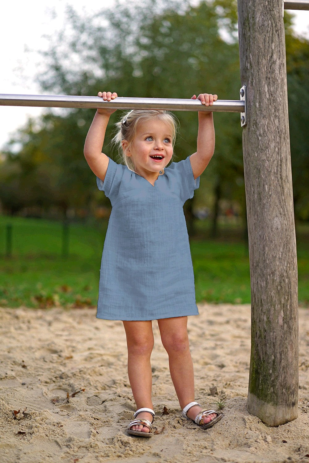 Double Gauze Baby Blue