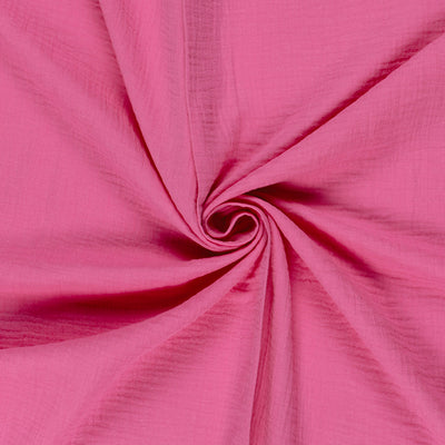 Double Gauze Fuchsia