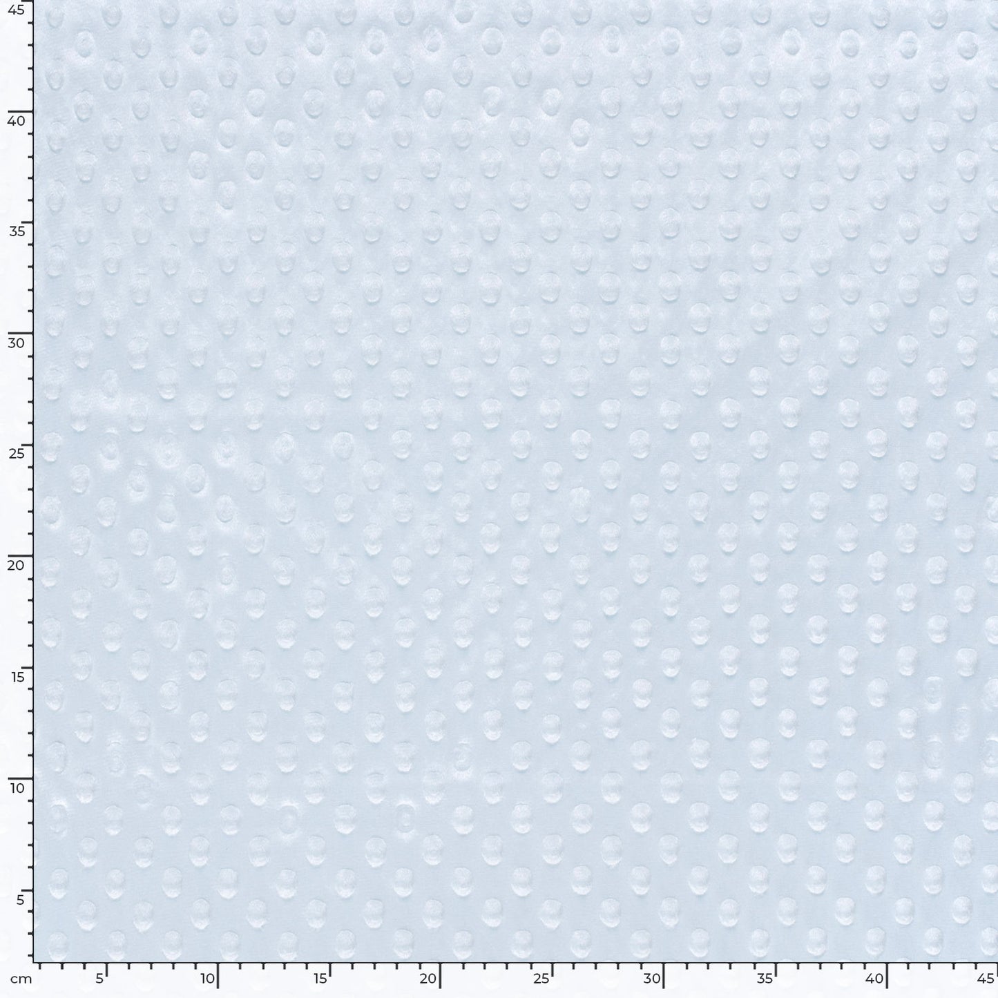 Babyblauer Minky-Stoff