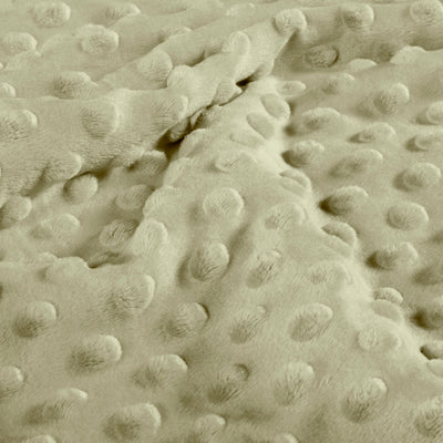 Minky-Stoff, olivgrün