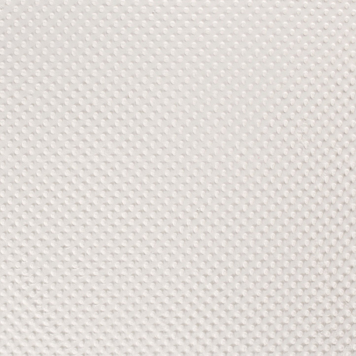 Minky-Stoff, Cremeweiß