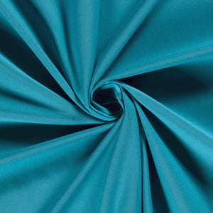 Türkisfarbener Baumwolljersey