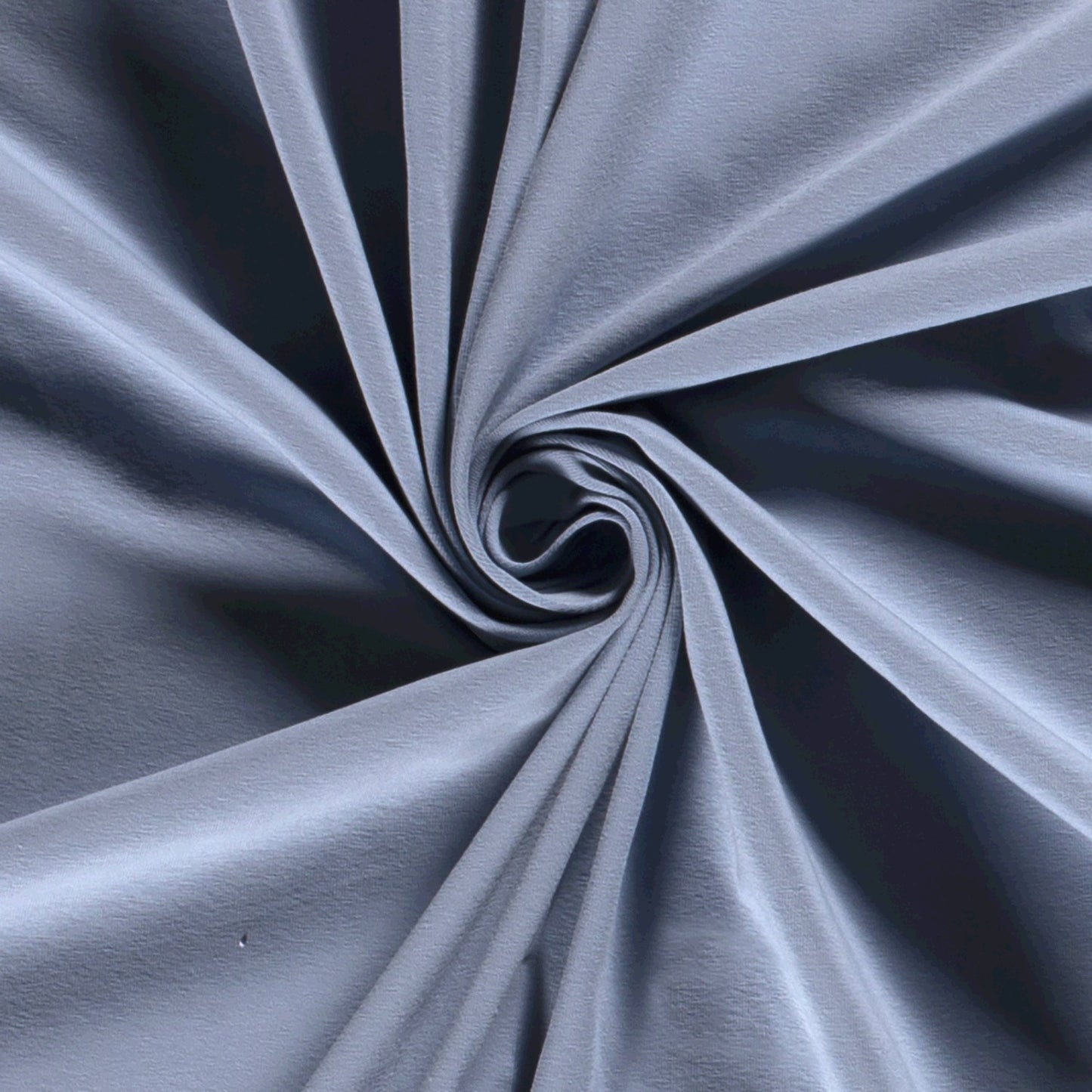 Baumwolljersey, Butterblau