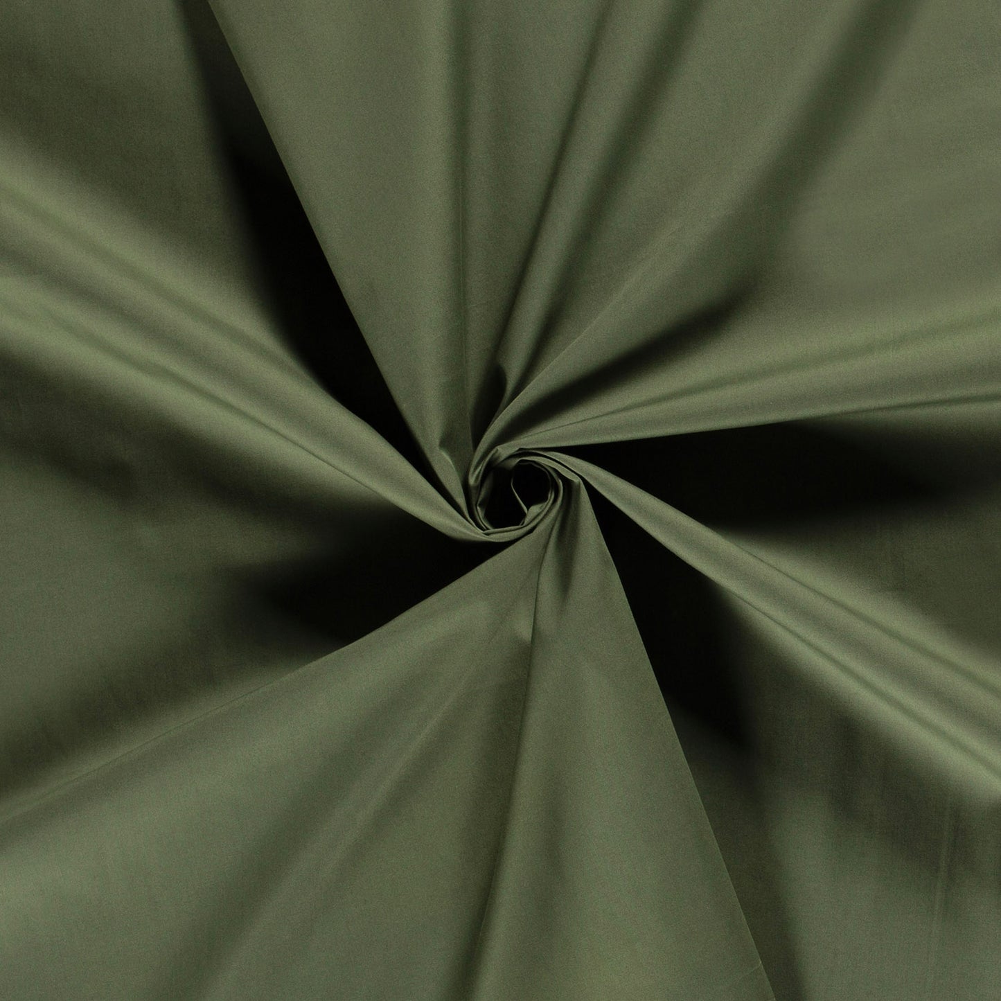Cotton Poplin Khaki Green
