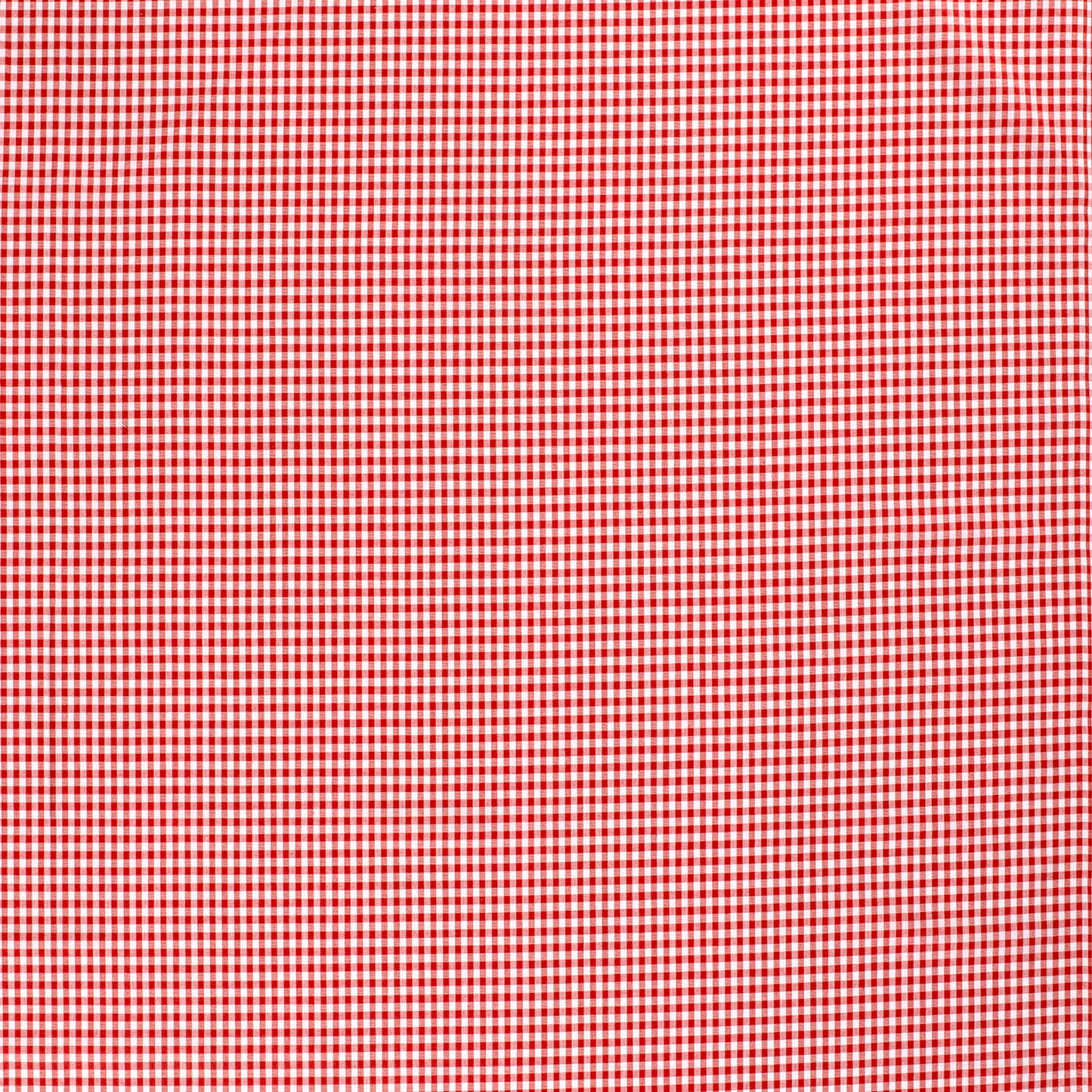 Cotton Poplin Gingham Red 2.7 mm