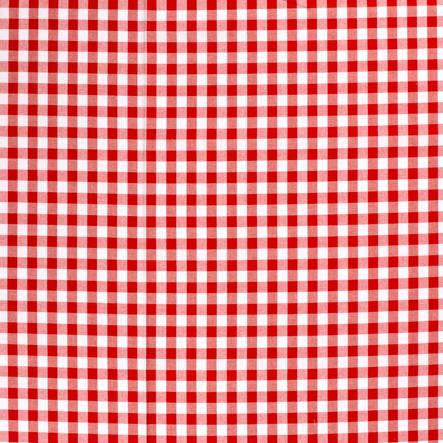 Cotton Poplin Gingham Red 10 mm