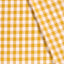 Cotton Poplin Gingham Ochre 10 mm