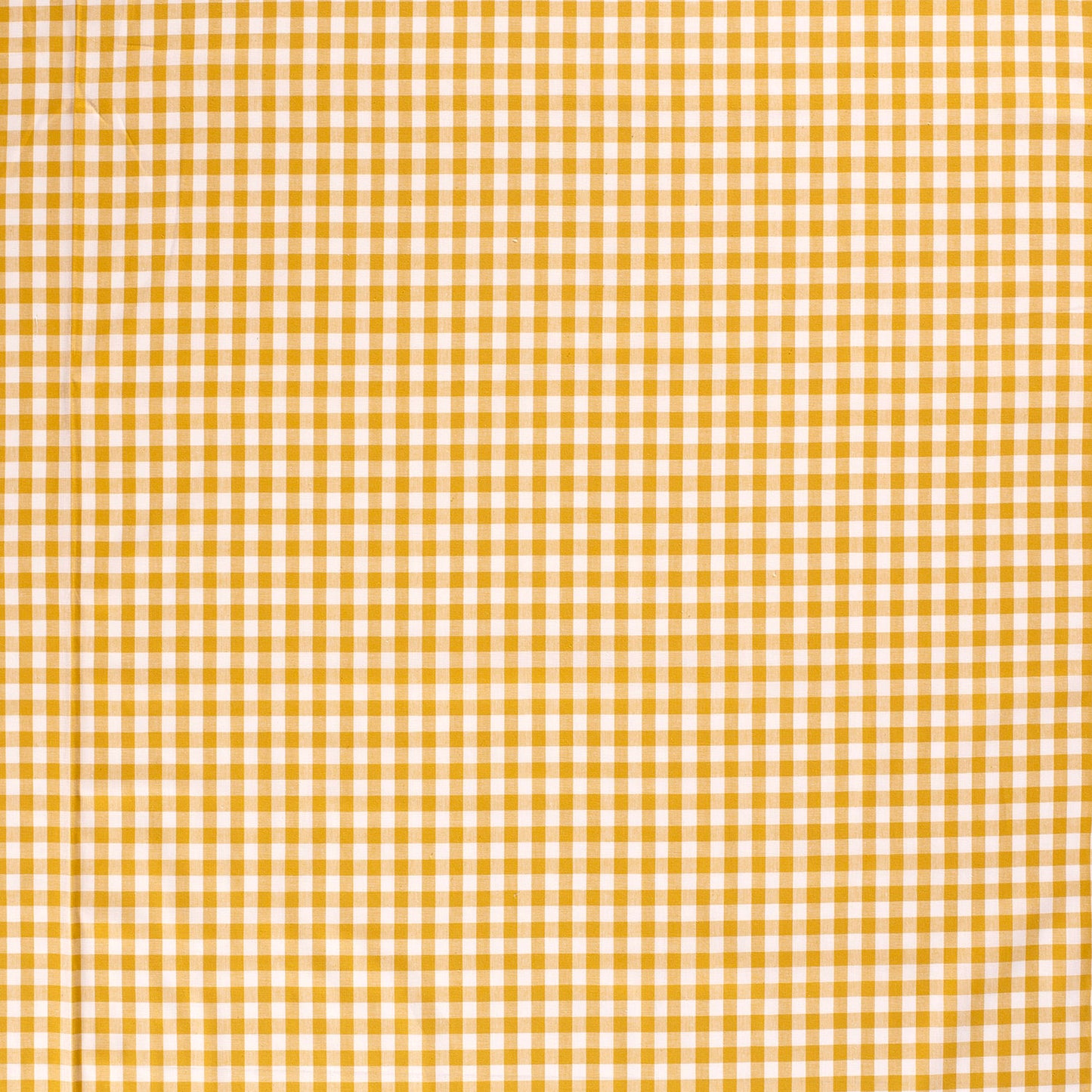 Baumwollpopeline, Vichy-Karo, Ocker, 5 mm