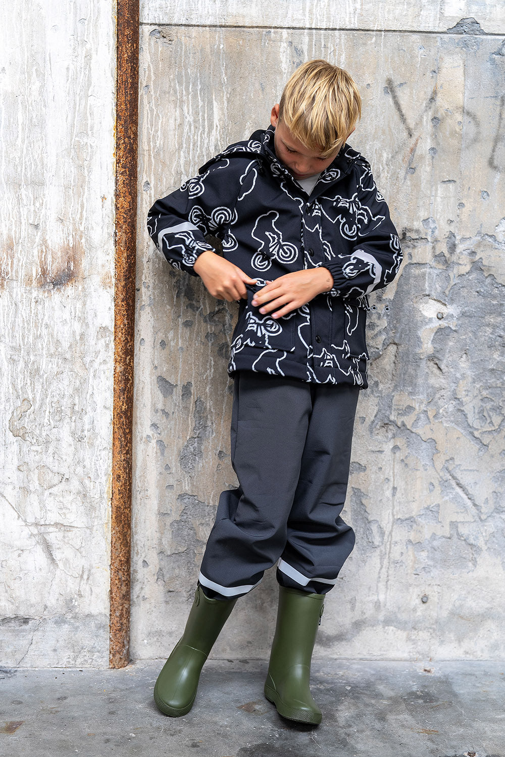 Softshell Dunkelgrau