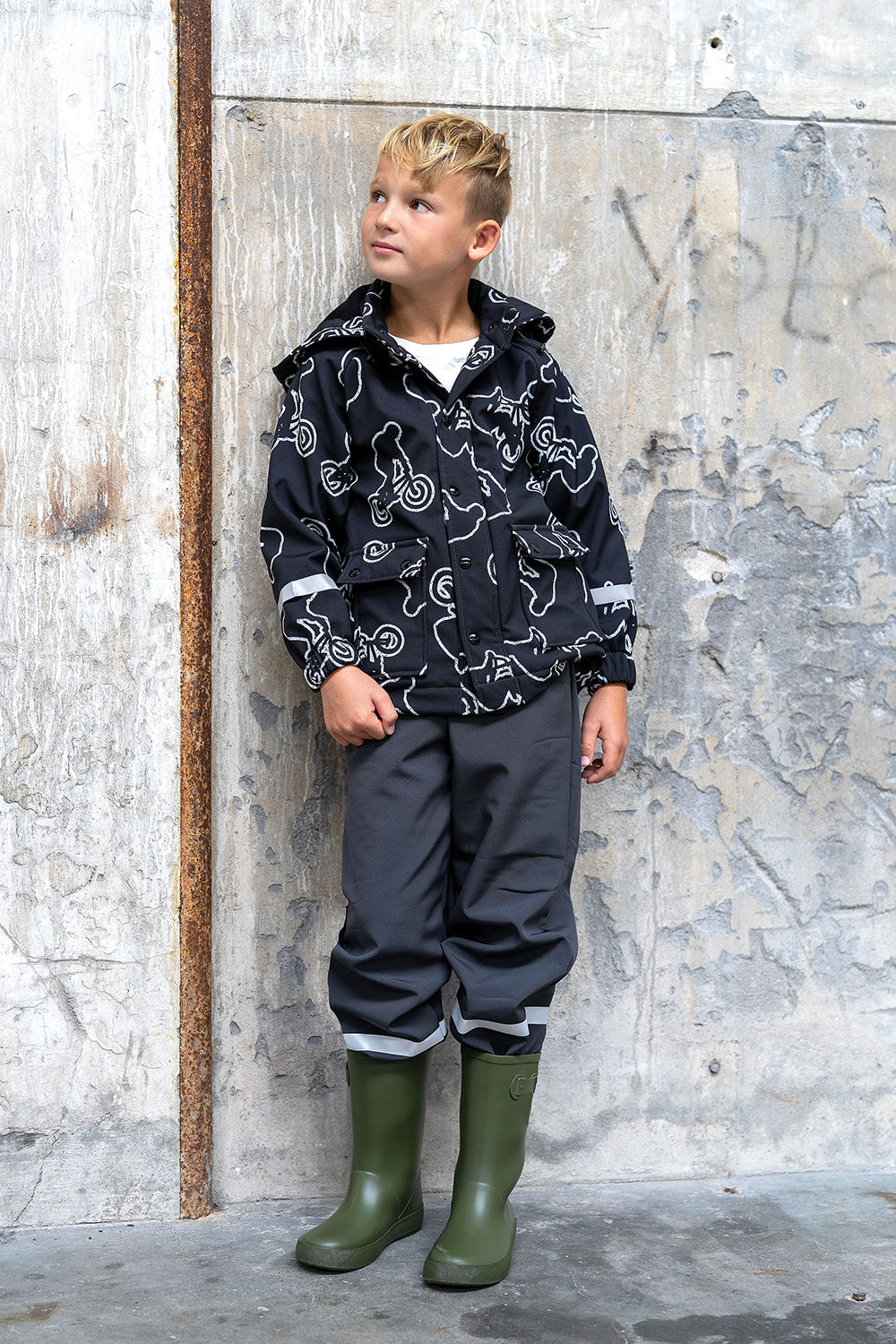 Softshell Dunkelgrau