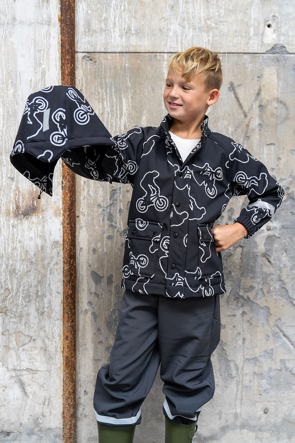 Softshell Dunkelgrau