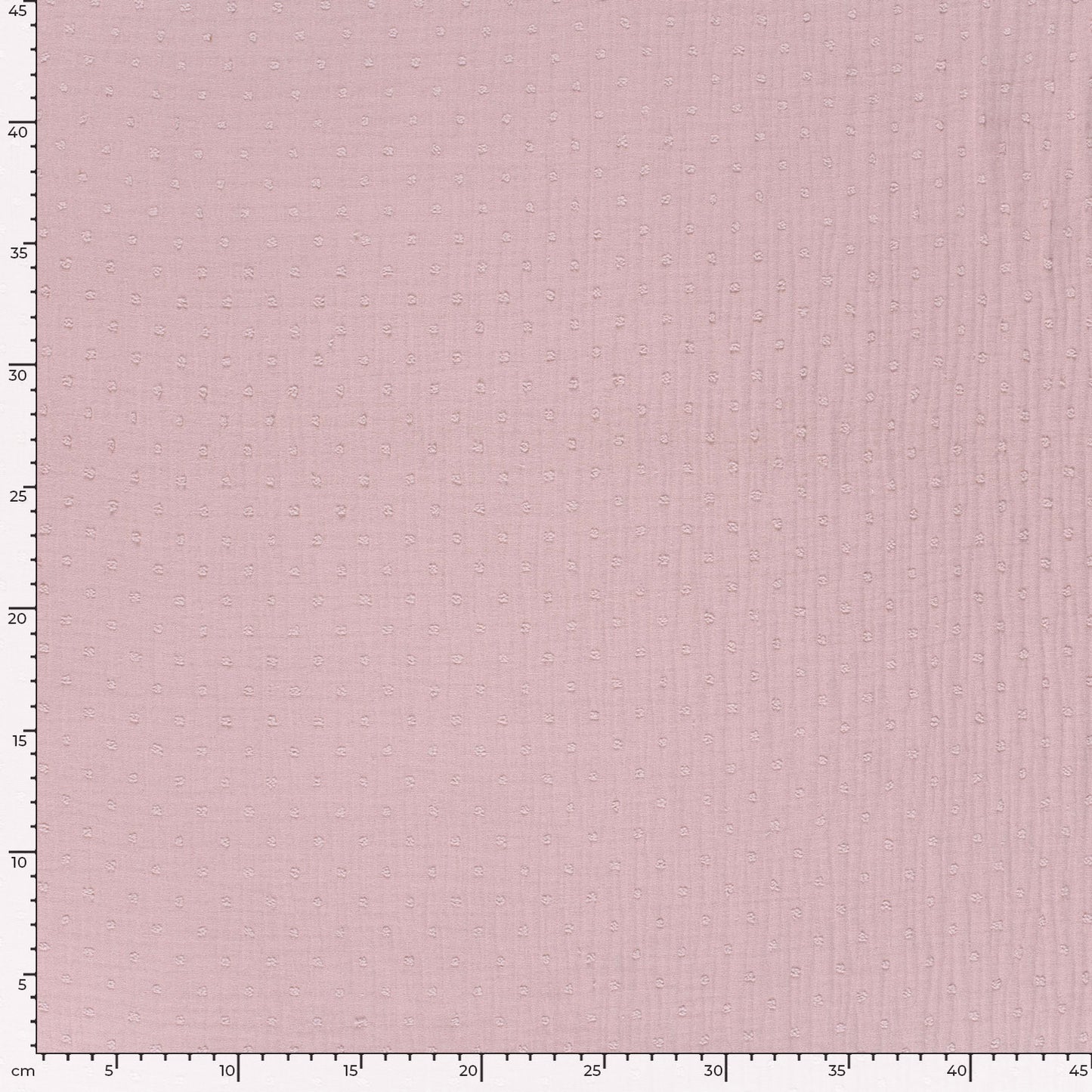 Double Gauze Dobby Dots Pink