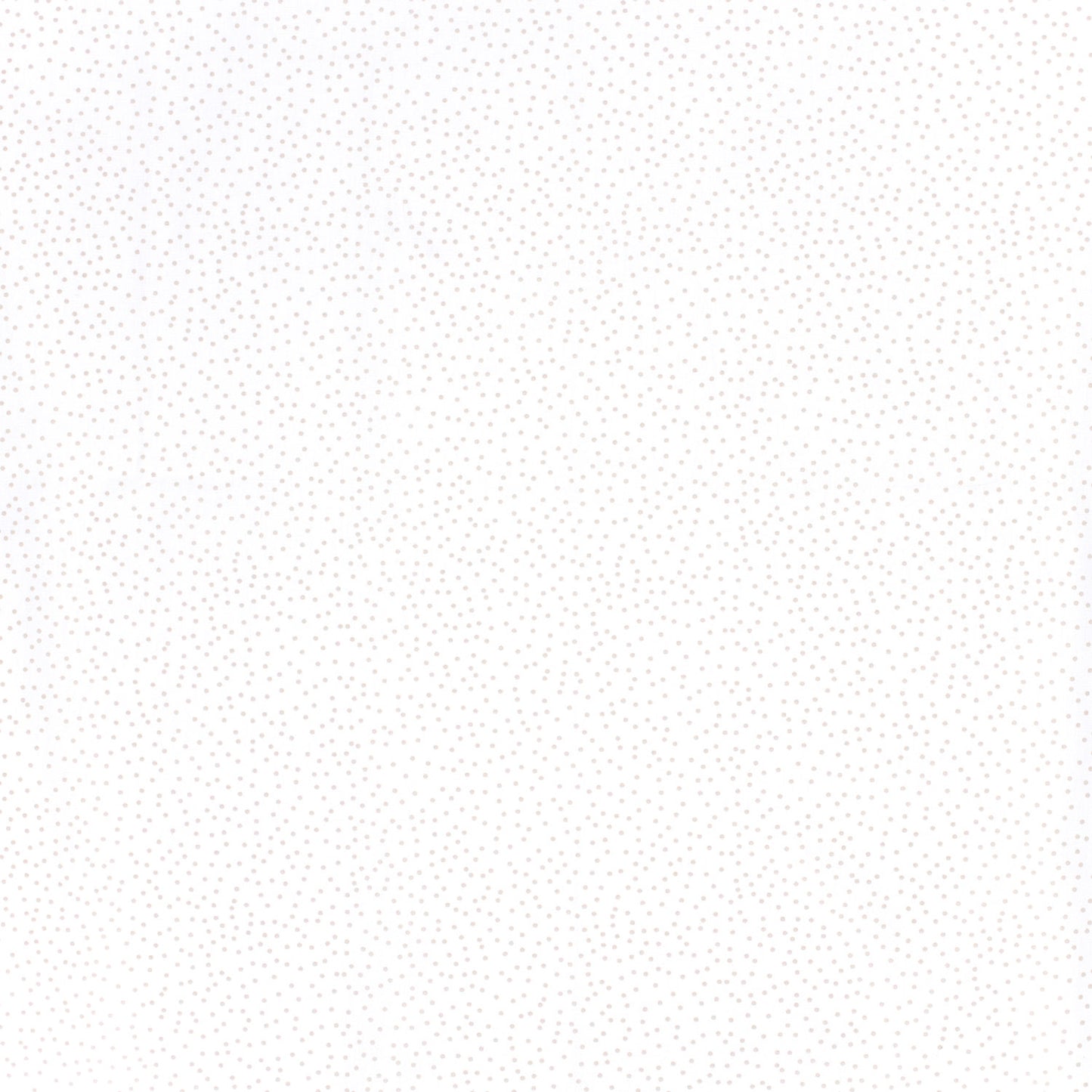 Cotton Poplin Printed Dots Off White