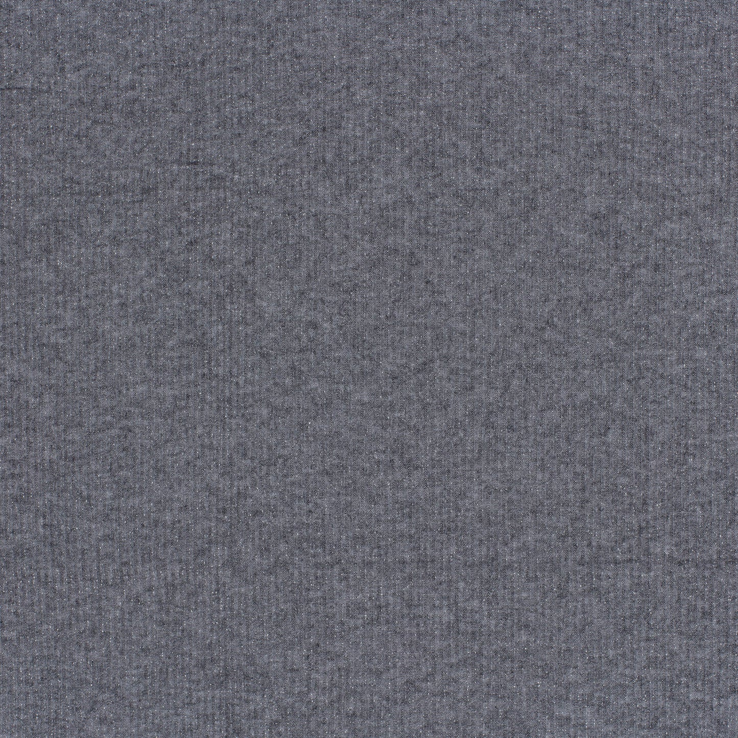 Rib Jersey Lurex Dark Grey