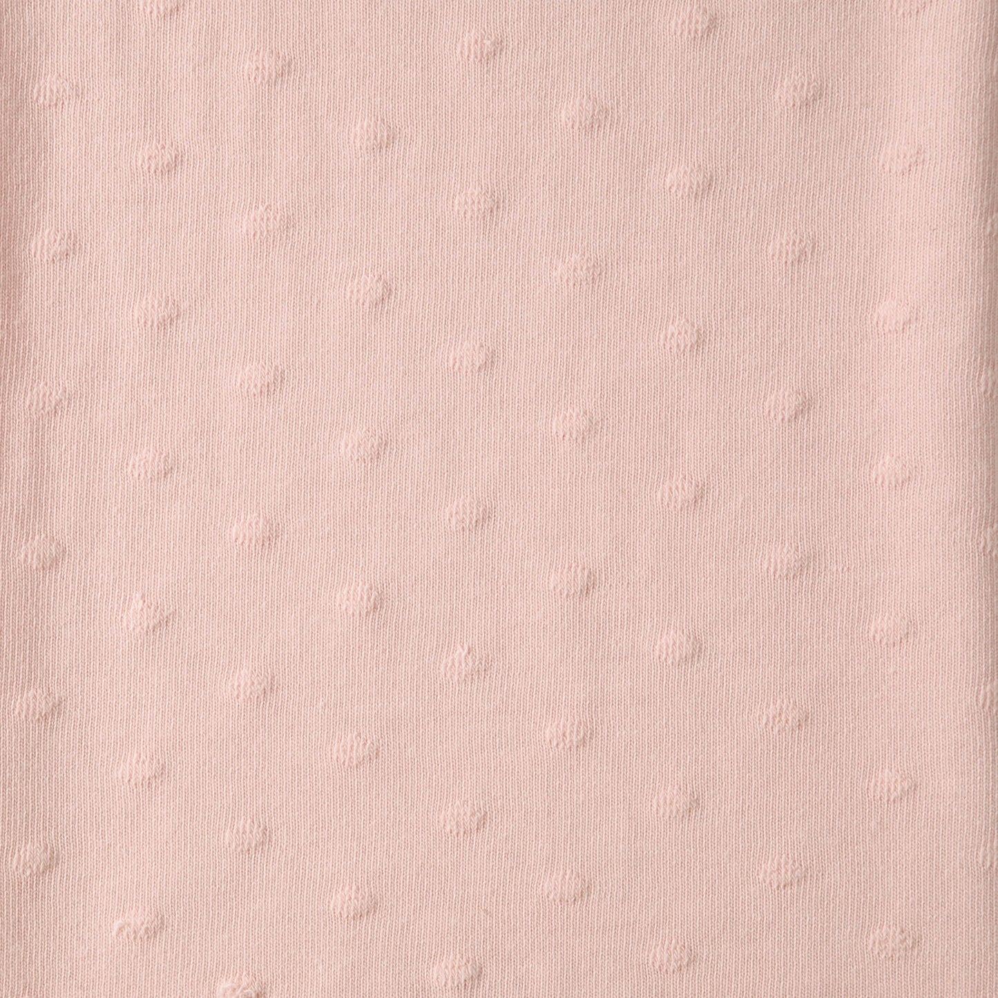 Polka Dot Textured Jersey Blush