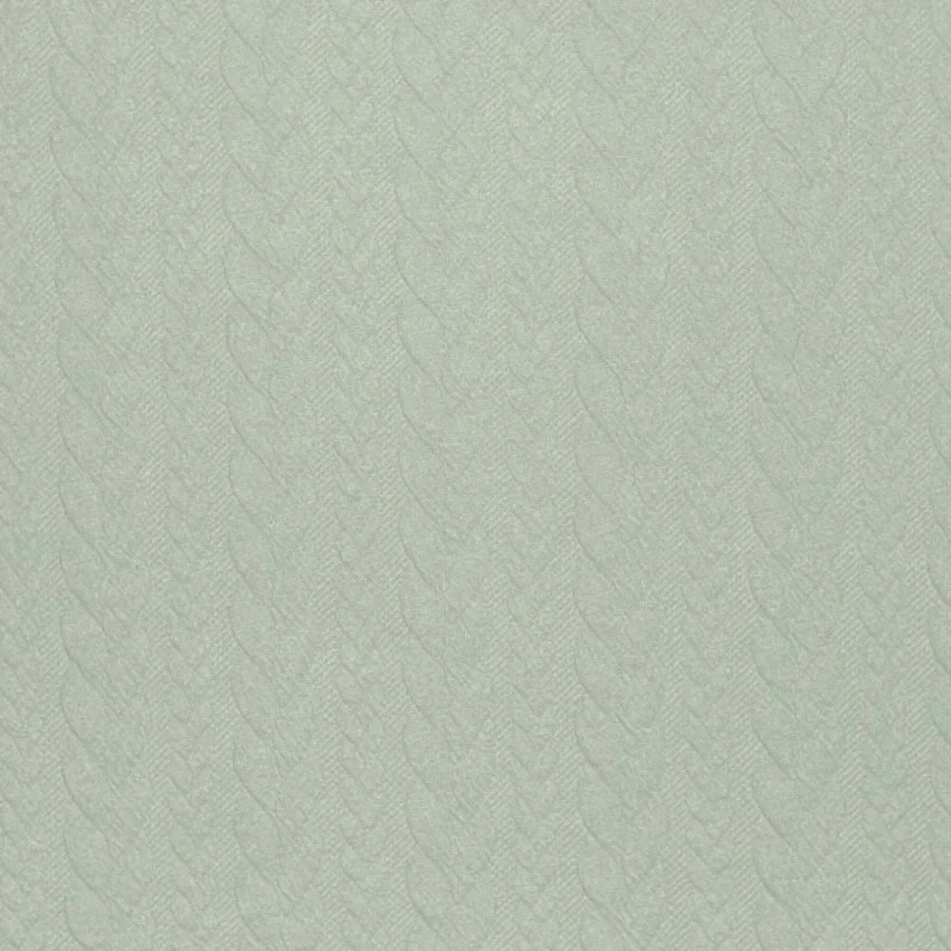 Zopfmuster-Jacquard, staubgrün