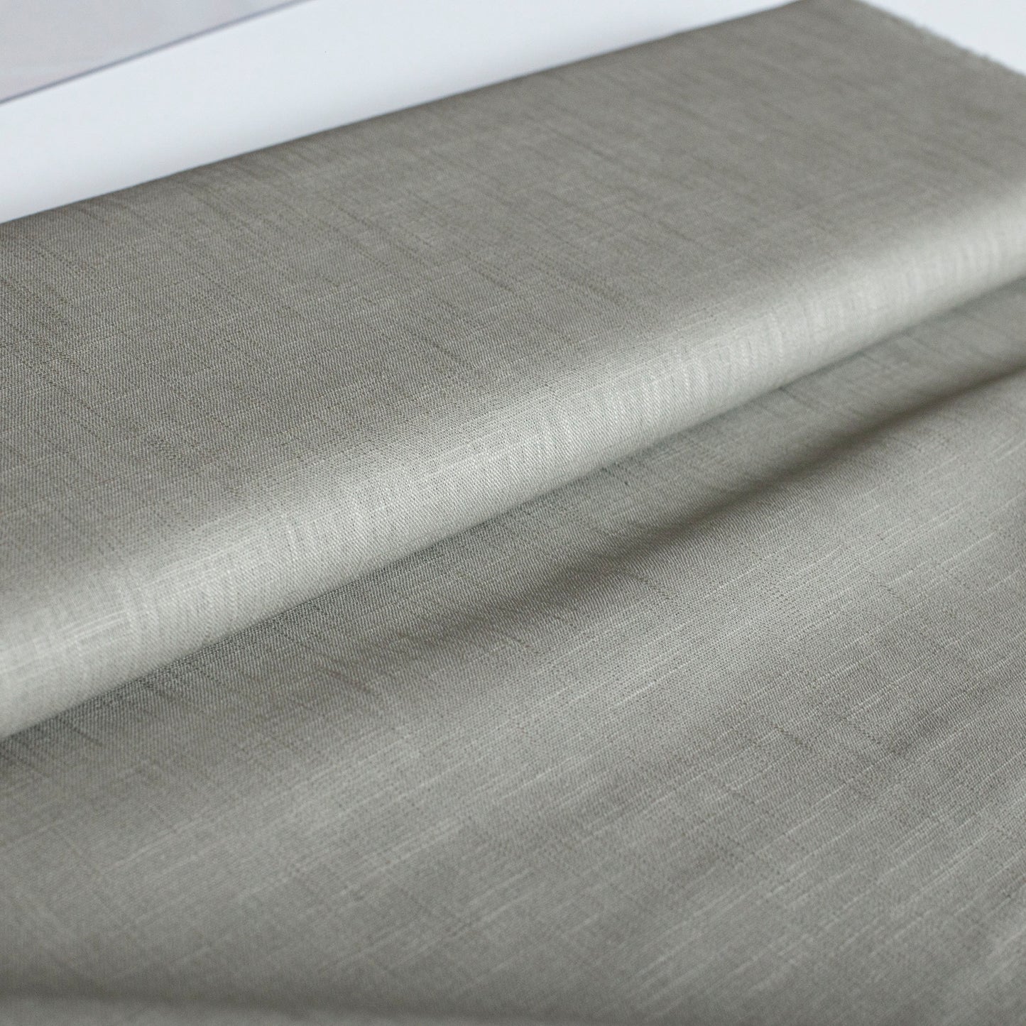 Washed Linen Khaki Grey