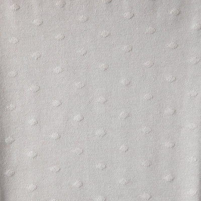 Polka Dot Textured Jersey Light Gray