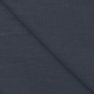 Stonewashed Linen Dark Jeans Blue